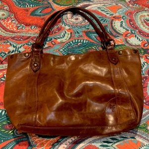 Frye Melissa Cognac Shoulder bag - beautiful leather - very clean, gently used!